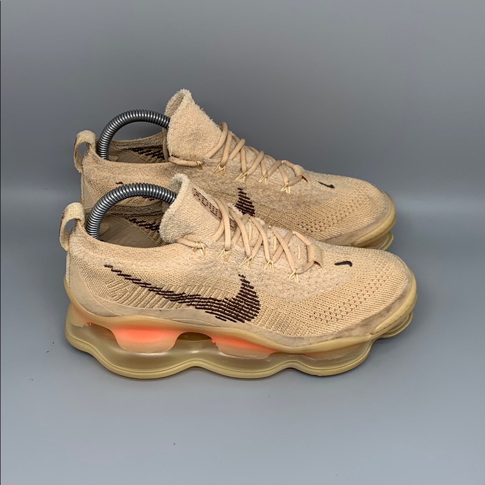 Nike Air Max Scorpion FK Sesame Running Shoes Women’s Sz 9